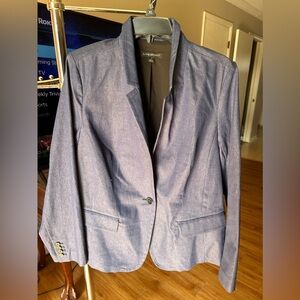 Lane Bryant denim blazer